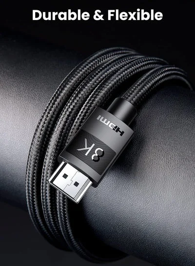 UGREEN  40178 HD150 8K HDMI Cable Male to Male Braided 1m