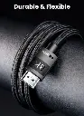 UGREEN  40178 HD150 8K HDMI Cable Male to Male Braided 1m