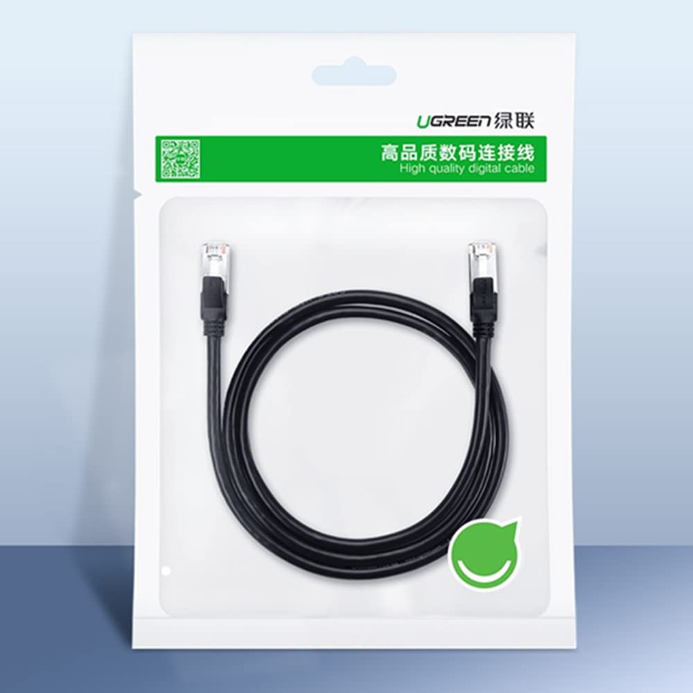 UGREEN  50194   NW101  Cat 6 U/UTP Pure Copper Ethernet Cable 5m (Black)