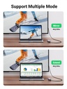 UGREEN-20197-CM417-USB-C to 4*USB 3.0+HDMI Adapter