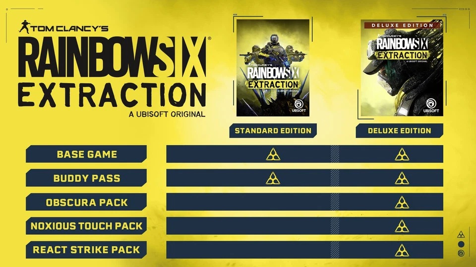 Ubisoft Rainbow Six Extraction (PS4) – CD Game (3307216144724 / 5030046) – Tactical Co-Op Shooter Full Game Disc Edition