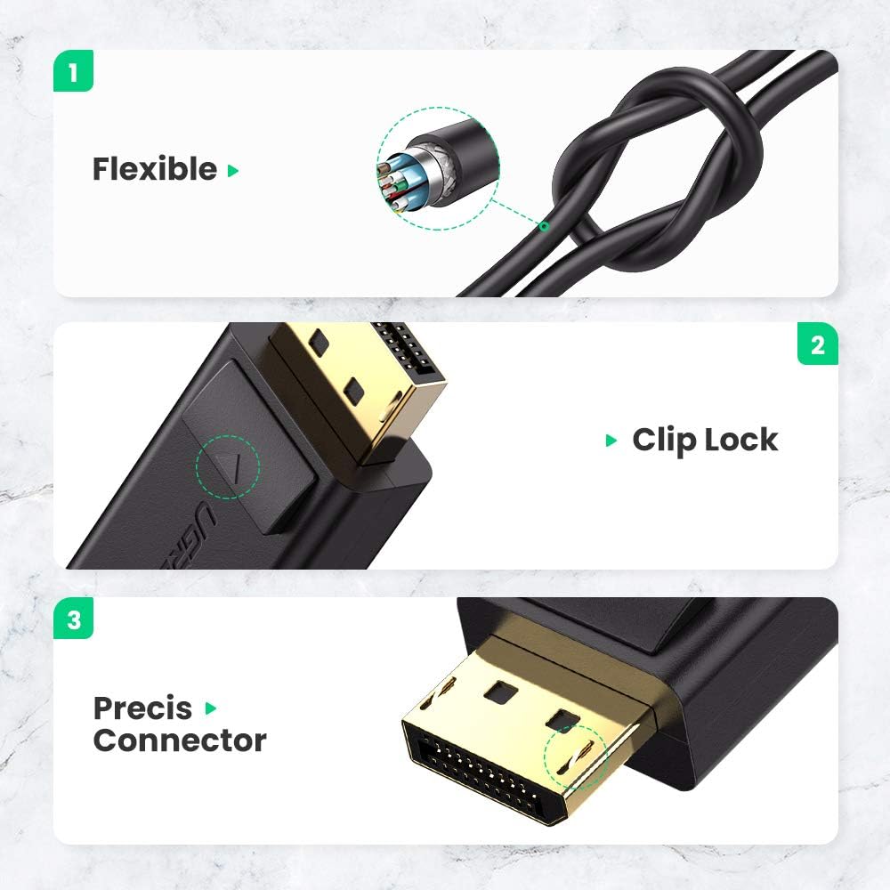Ugreen Display Port to HDMI 4K Converter Adapter
