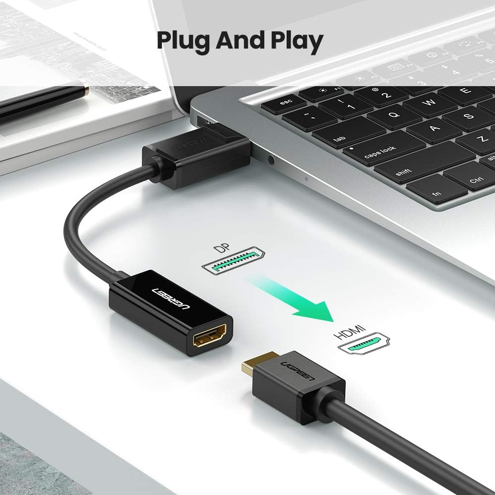 Ugreen Display Port to HDMI 4K Converter Adapter