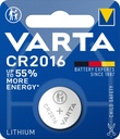 Varta CR2016 Lithium Coin Battery – 3V Long-Lasting Power Cell for Watches, Car Keys & Electronic Devices