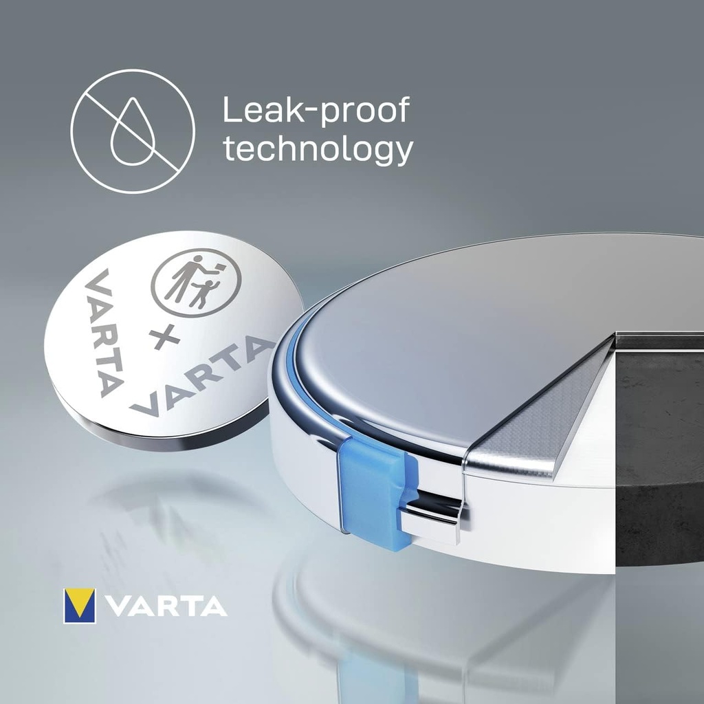 Varta CR2016 Lithium Coin Battery – 3V Long-Lasting Power Cell for Watches, Car Keys & Electronic Devices