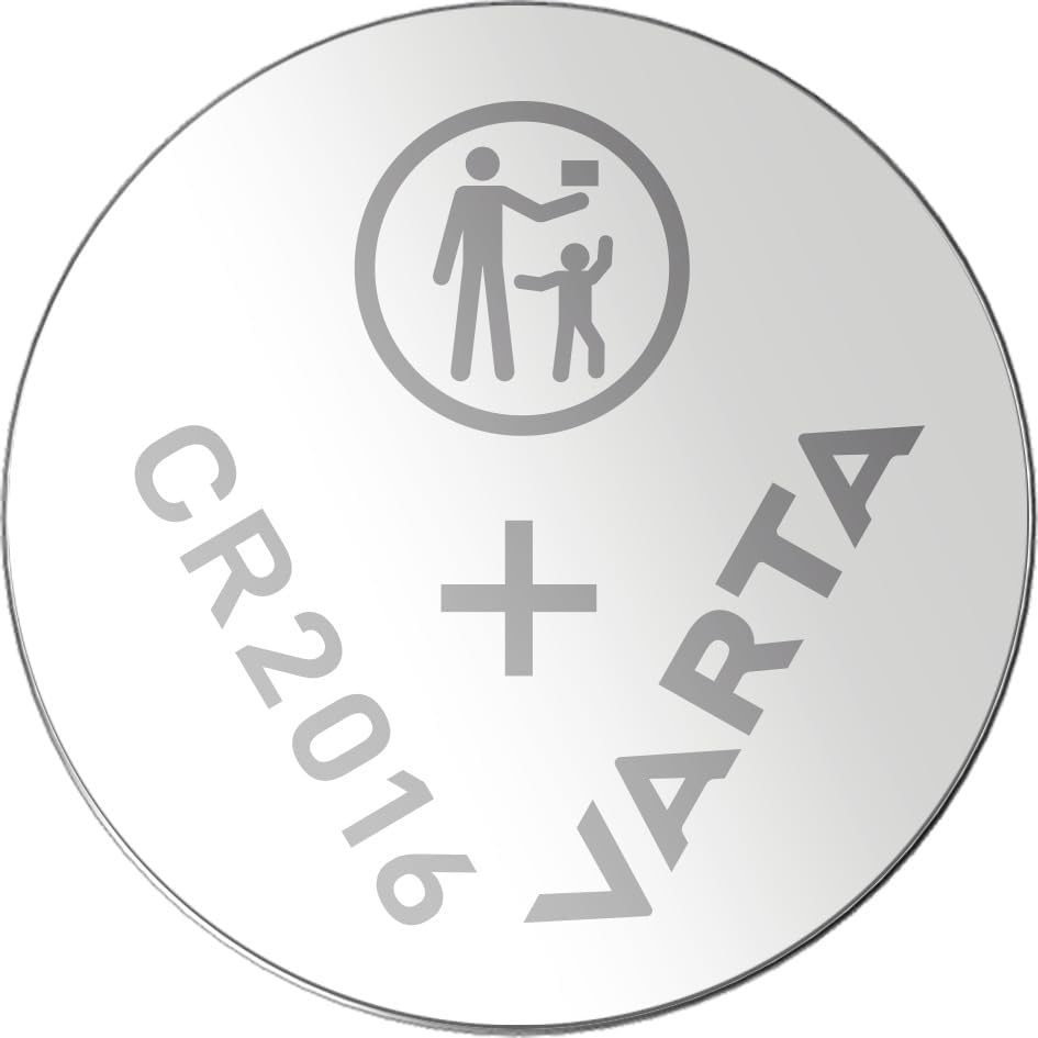 Varta CR2016 Lithium Coin Battery – 3V Long-Lasting Power Cell for Watches, Car Keys & Electronic Devices