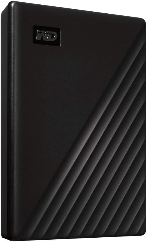 Western Digital My Passport 4TB Portable External Hard Drive – Black (WDBPKJ0040BBK-WESN)