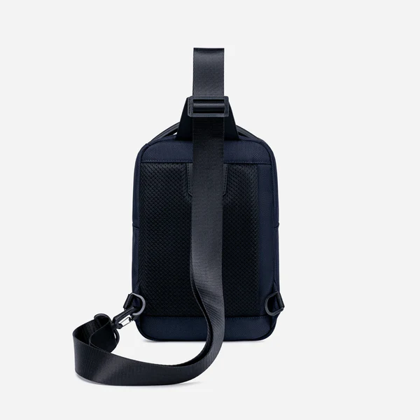 Arctic Hunter XB00678 Men’s Crossbody Shoulder Bag – Waterproof Casual Sling with USB Charging Port – Blue