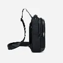 Arctic Hunter XB00678 Men’s Crossbody Shoulder Bag – Waterproof Casual Sling with USB Charging Port – Gray
