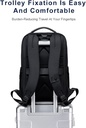 Arctic Hunter- B00671-Blue Slim Backpack for Men 16L Compact Office 15.6-inch Laptop Bag 2 Pockets L