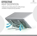 BWOO AluminIum Alloy Adjustable Folding Laptop Stand