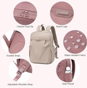 Chantria CB00639 15.6-Inch Laptop Backpack – Waterproof Business & Travel Bag with Multi-Compartment Design – Khaki