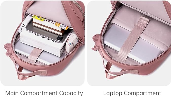 Chantria Laptop Backpack 15.6 Inches Waterproof Khaki