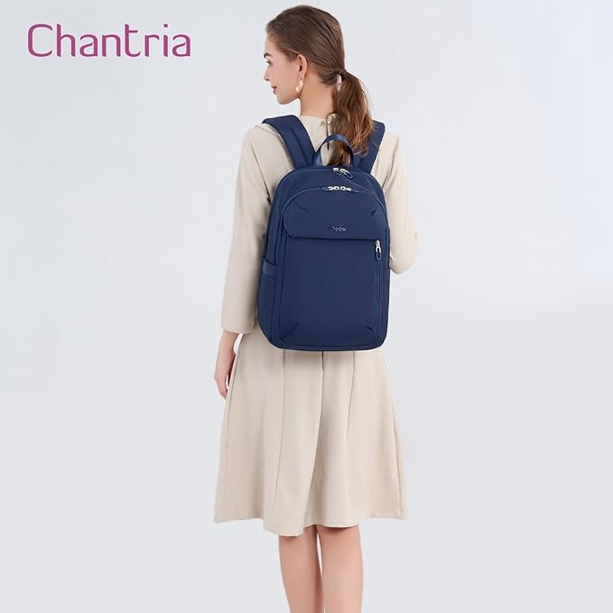 Chantria Laptop Backpack, 16.5 Inches, Waterproof-BLUE CB-00648