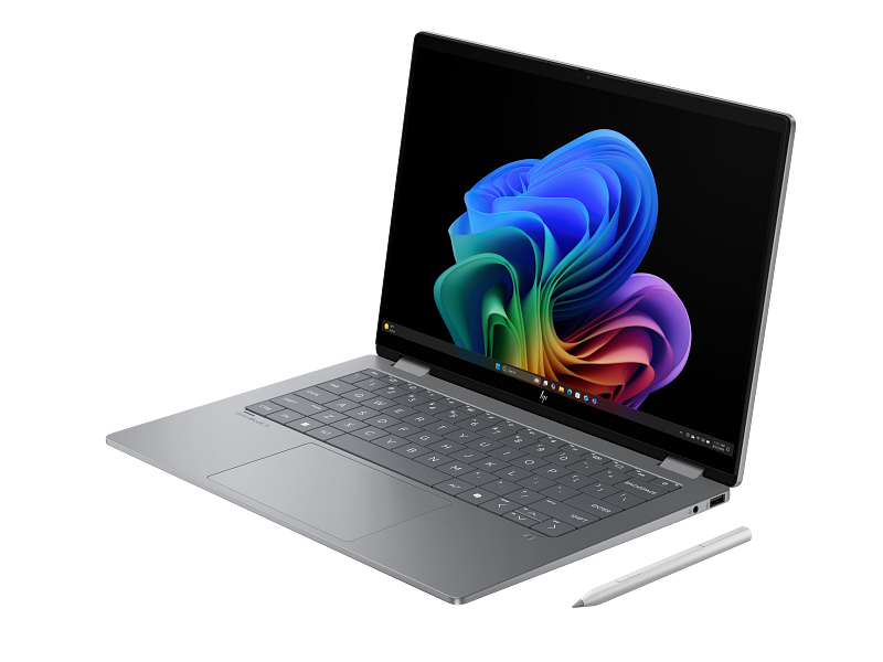 HP OmniBook X FlipNGAI 14-kc0001ne-Ryzen AI 5 430 16GB LPDDR5X 8000 on-board-512GB PCIe Gen4 Value-AMD Radeon 840M Graphics-Touch/14.0 2K (1920x1200) Brightview 400 nits-Windows 11 Home Single-3years (Blue)