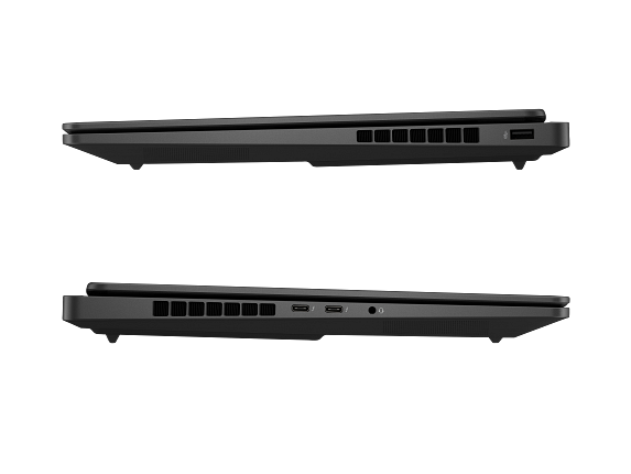 25C1 OMEN MAX 16 Gaming Laptop PC Shadow Black nonFPR BD1 D1 Core Set StackedProfile