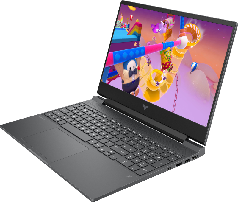 HP Victus Gaming Laptop 15-fb3021ne-Ryzen 7-7445HS 16GB DDR5 1DM 5600-512GB PCIe Gen4 Value-NVIDIA GeForce RTX 3050 6GB VRAM-15.6 FHD (1920x1080) AG IPS 144Hz 300 nits -Windows 11 Home Single-3years (Silver)