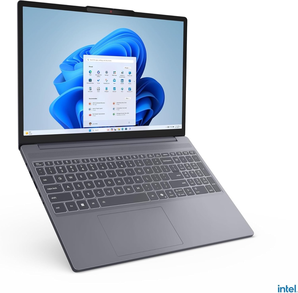 Lenovo IdeaPad Slim 3 15IRH10 - 13th Intel Core i7-13620H, 16GB DDR5-4800 Up to 24GB, 512GB SSD, Integrated Intel UHD Graphics, 15.3" WUXGA (1920x1200) IPS 300nits Anti-glare 45% NTSC 60Hz, Dos -Aluminum (Top)-Luna Grey 