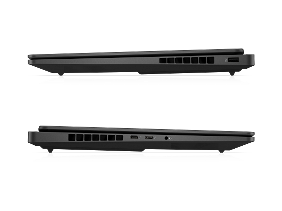 25C1 OMEN MAX 16 Gaming Laptop PC Shadow Black nonFPR BD1 D1 Core Set StackedProfile