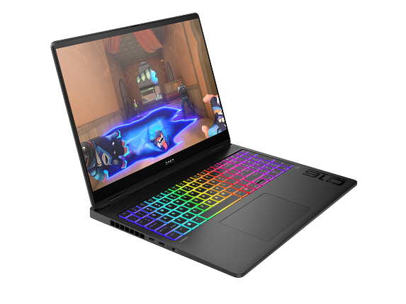 25C1 OMEN MAX 16 Gaming Laptop PC Shadow Black NT nonFPR RGB per key BD1 D1 Valorant Screen Core Set FrontRight