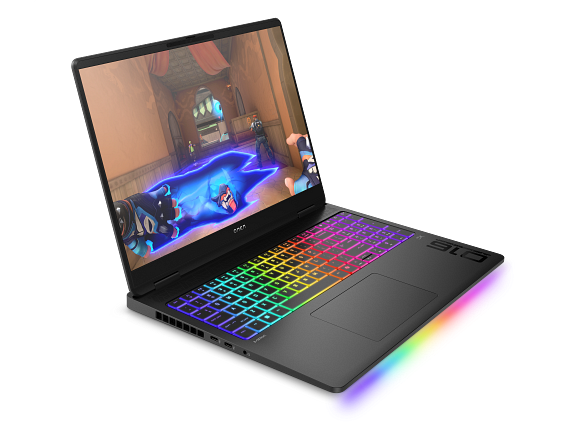 25C1_OMEN_16_Shadow Black_NT_HD Cam_non FPR_B2_BD1_D1_RGB_Valorant Screen_Core Set_Front Right