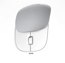2B Wireless 2.4G Mouse With Movable Cover White*Silver