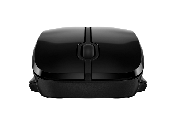 23C1 HP 250 Dual Mode Mouse JetBlack CoreSet Front WhiteBG