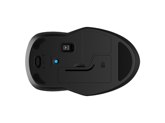 23C1 HP 250 Dual Mode Mouse JetBlack CoreSet Bottom