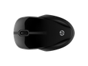 23C1 HP 250 Dual Mode Mouse JetBlack CoreSet TopDown WhiteBG