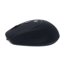 L'AVVENTO (MO313) Bluetooth Mouse 3.0 With Rechargeable Battery Inside - Black