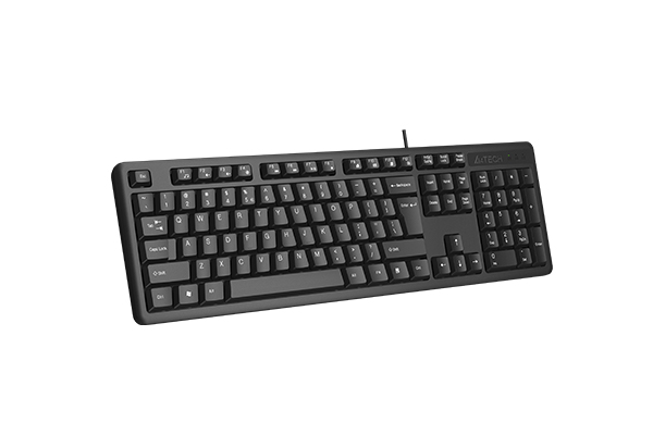 A4Tech KKS-3 Wired Keyboard-Black