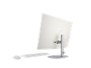 23C1-INTEL OPP HP 24 inch All-in-One Desktop PC 24 ShellWhite T NT HAS CaptainCrunchWireless CoreSet RearLeft WhiteBG