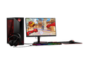 OMEN by HP Outpost Gaming Mouse Pad with Qi Wireless Charging, Custom RGB, and USB-A 2.0 Port, (6CM14AA), Black
