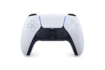Sony PlayStation 5 DualSense Wireless Controller – White | Original PS5 Controller with Haptic Feedback & Adaptive Triggers - 711719399803