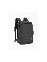 023 Nylon Laptop Backpack – 15.6" Water-Resistant Travel and Business Bag with USB Charging Port and Multiple Compartments – Black