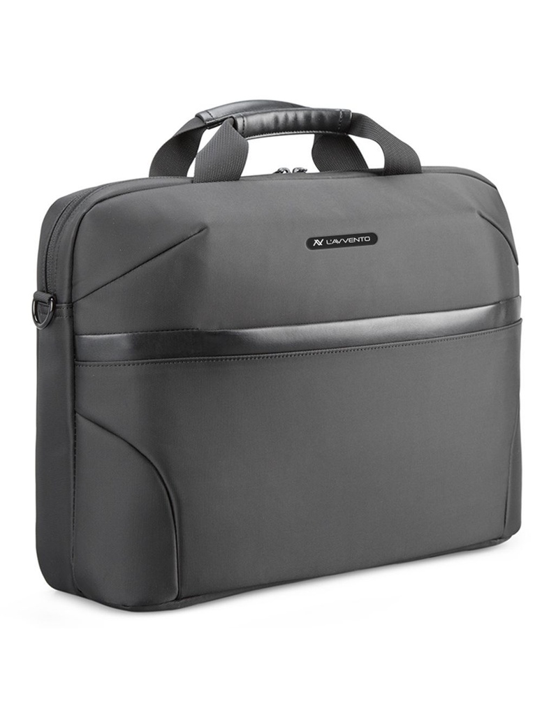 L'AVVENTO (BG704) Laptop Shoulder Bag fits up to 15.6" - BlackBG704.