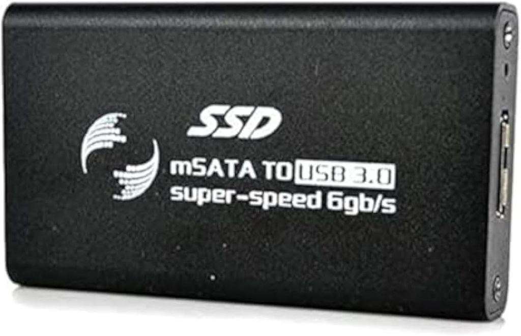 Mini external usb msata ssd harddisk.