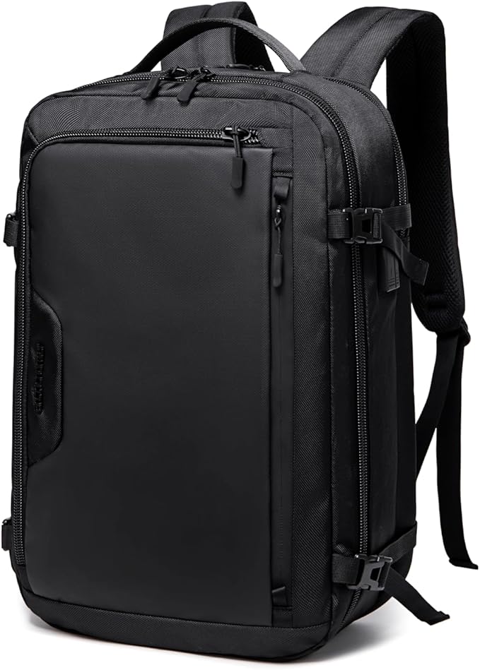 Arctic Hunter B00187 15.6-Inch Laptop Backpack – Multifunctional Waterproof Travel & Business Bag with USB Charging Port – Black