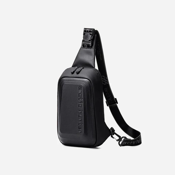 Arctic Hunter XB00126 Anti-Theft Waterproof Crossbody Shoulder Bag – Premium Men’s Sling Bag with USB Charging Port – Black