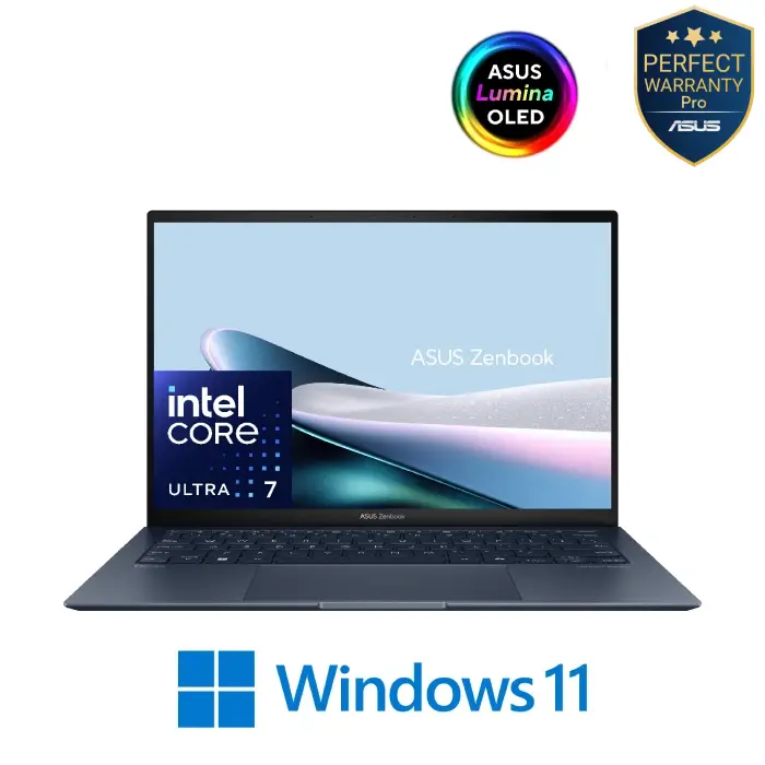 ASUS Zenbook S 13 OLED UX5304MA-NQ007WS Laptop (90NB12V3-M00940) – 13.3" 3K OLED Display – Intel® Core™ Ultra 7 155U – 16GB LPDDR5X RAM – 1TB SSD – Windows 11 Home – Basalt Gray – Includes Sleeve
