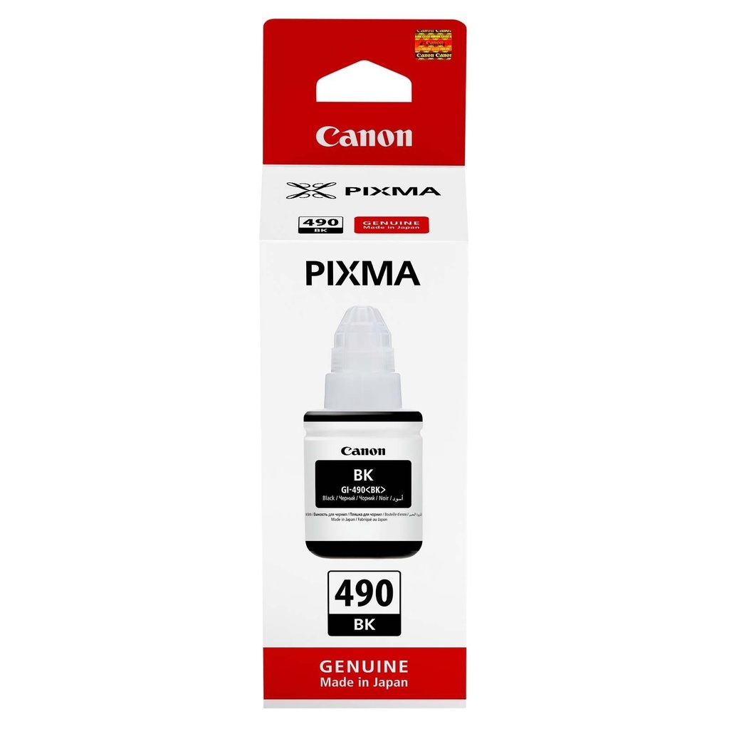 Canon GI-490 Black Ink Bottle 