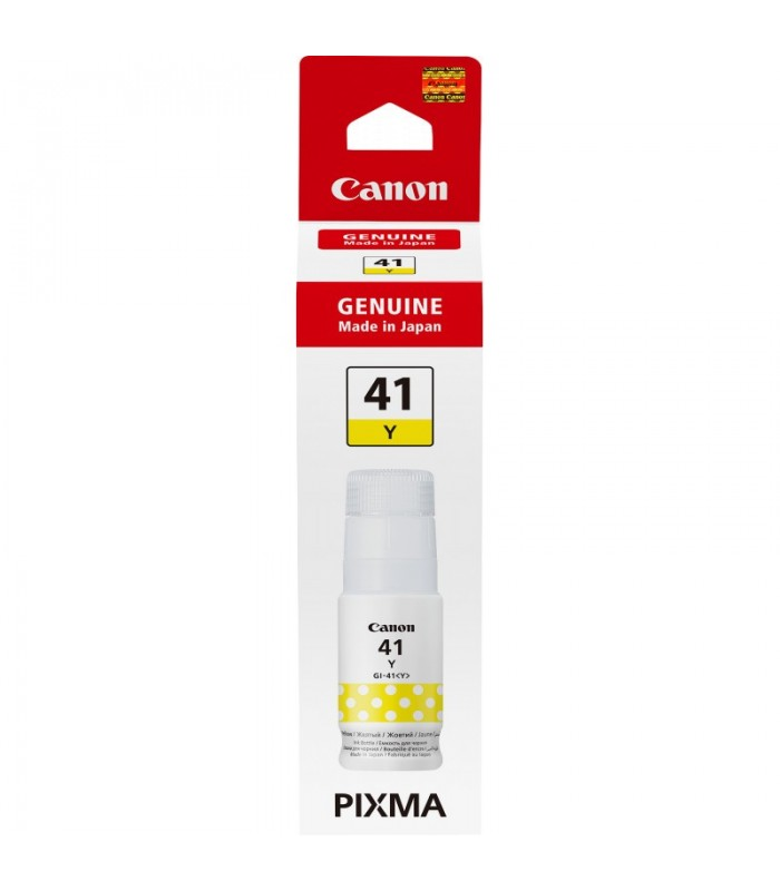 Canon Cartridge GI-41 Y Yellow – Genuine Canon Ink Bottle for MegaTank Printers
