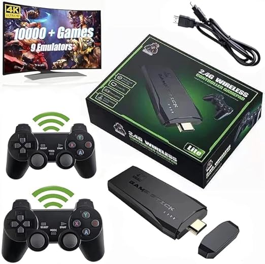 CONTTROLLER GAMEPAD 2.4G Wireless – Dual Wireless Gaming Controller Set for Multiplayer Gaming – 5030005