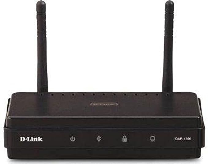 D-Link N300 Access Point 4 Ports 2 Antenna 