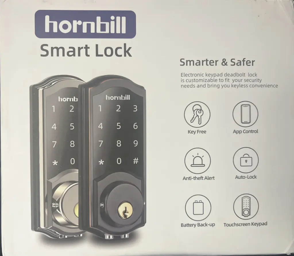 HORNBILL SMART LOCK-HBUS-MD-SILHUB-KIT.