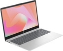HP Laptop 15-fd0068ne, FreeDOS 3.0, 15.6", Intel® Core™ i7, 8GB RAM, 512GB SSD, GeForce FHD, Natural silver