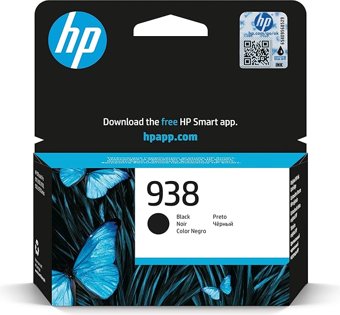 HP 938 Black Original Ink Cartridge
