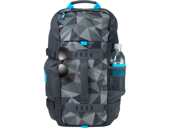HP Odyssey 15.6-inch Laptop Backpack Facet Grey – Durable Water-Resistant Travel Bag