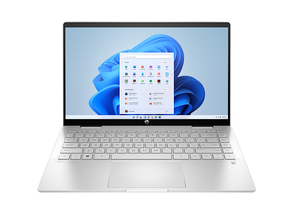 HP Pavilion x360 2-in-1 Laptop 14-ek1038ne, Windows 11 Home Single Language, 14", Touch screen, Intel® Core™ i7, 16GB RAM, 512GB SSD, FHD, Natural silver