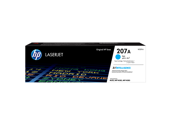 HP 207A Cyan Original LaserJet Toner Cartridge